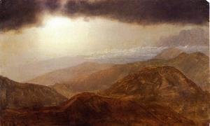 Frederic Edwin Church - Storm in the Mountains I