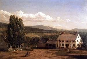 Frederic Edwin Church - View in Pittsford, Vt.