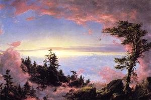 Frederic Edwin Church - Above The Clouds At Sunrise