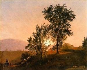 Frederic Edwin Church - New England Landscape2